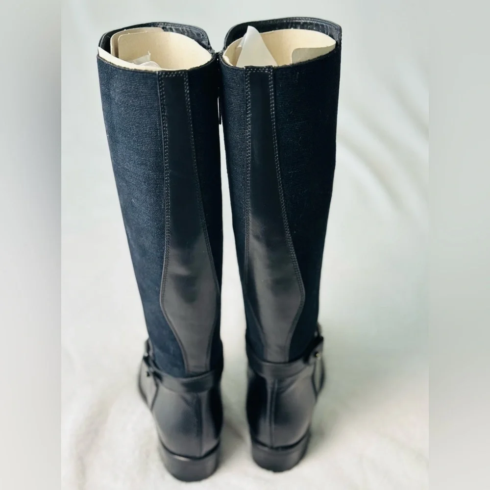 Aquatalia by Marvin K. Orion Tall Riding Leather Boots Size 6